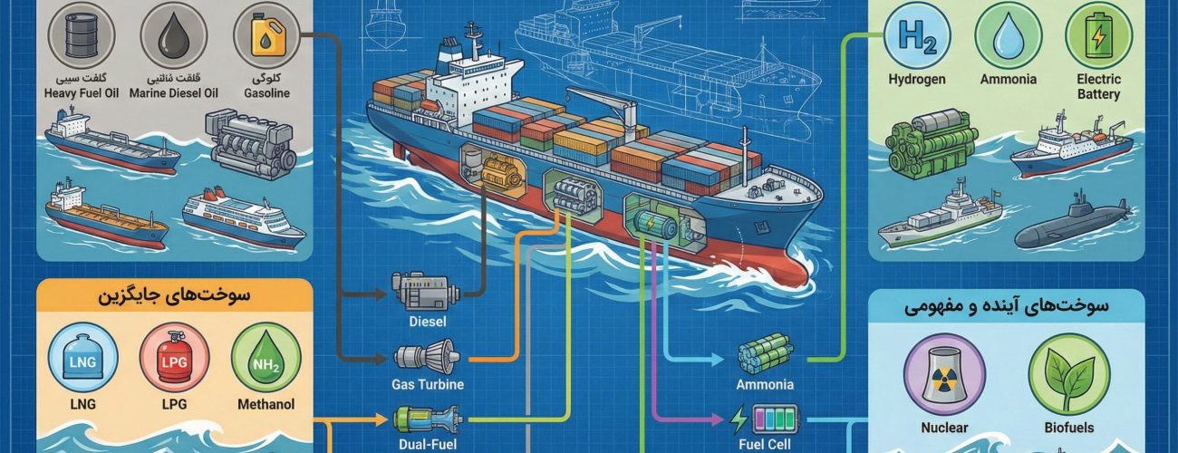 انواع سوخت پیشران شناور